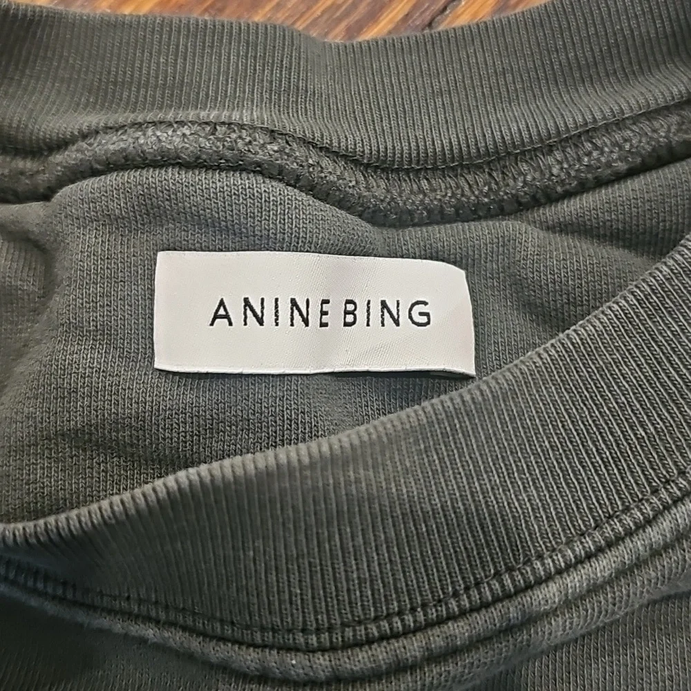 Anine Bing Green Tiger Sweatshirt Medium - Picture 5 of 7